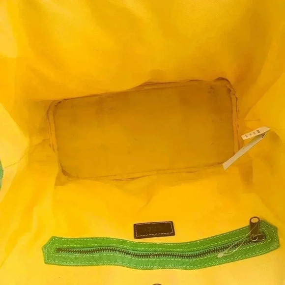 J. Crew Frog Canvas Tote/Purse - Picture 8 of 8